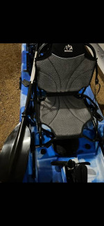 Tandem pedal drive kayak