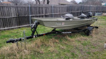 2014 Tracker 14ft Jon boat