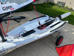 Open Skiff / Open BIC / kids sailboat, hardly used