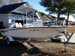 1999 19.6 ft Key West limited edition WITH TRAILER