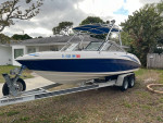2005 23ft Yamaha jet boat with twins