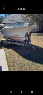 1974 WELLCRAFT STEP LIFT V20 FISHING BOAT