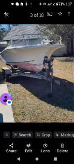 1974 WELLCRAFT STEP LIFT V20 FISHING BOAT