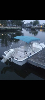 2004 18' Sundance Skiff w/90HP Johnson Outboard w/ 2021 Sea Lion Trailer