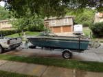 1978 mark twain boat 350 v8(low price now) summer will go up to 3000