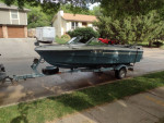 1978 mark twain boat 350 v8(low price now) summer will go up to 3000