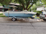 1978 mark twain boat 350 v8(low price now) summer will go up to 3000