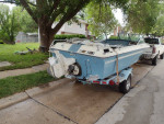 1978 mark twain boat 350 v8(low price now) summer will go up to 3000