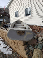 15' Grumman sport canoe and 3.3 motor