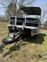 I can build you a tritoon or regular pontoon boats