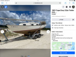 Cape Dory 25 wIth Trailer