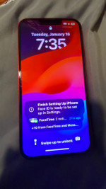 Unlocked Red Iphone 13 128GB