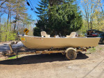 16ft Bass boat with trailer