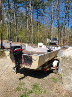 16ft Bass boat with trailer