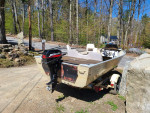 16ft Bass boat with trailer