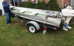Sea Nymph 12ft aluminum fishing boat
