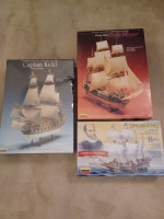 Tall ship sailboat models