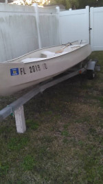 16ft gheenoe with trailer