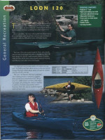 TWO Old Town Loon 120 Kayak s with rudders, PAIR PRICE