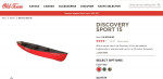 17' Old Town Discovery Sport SQUARE STERN CANOE / GHEENOE