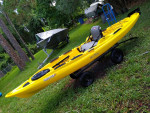 Old Town Predator 13 Kayak with optional Rudder