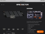 Portable power station with solar panels