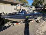 nice 16ft turnkey nitro bass boat motor and trailer