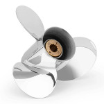 110.5 x 13 Stainless Steel Propeller 48-855858A46 for Mercury 25-60 HP