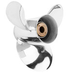 110.5 x 13 Stainless Steel Propeller 48-855858A46 for Mercury 25-60 HP