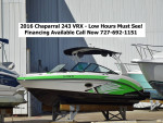 2016 Chaparral 243 VRX Jet Boat LOW Hours LOOK!!!