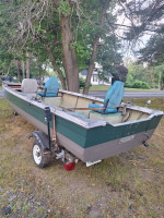 16 foot king fisher with 6horse evinrude