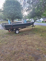 16 foot king fisher with 6horse evinrude