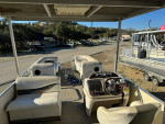 30’ party hut sun tracker pontoon with Slide