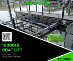 10,000lb boat lift