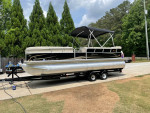 🔥🔥09 BERKSHIRE “TRI-TOON” with 225HP ENGINE & TRAILER INCLUDED!!