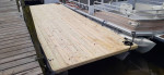 24' pontoon boat dock