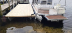 24' pontoon boat dock