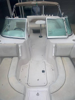 low hours 100 hrs 2003 Hurricane Sport Sun Deck ski & fish