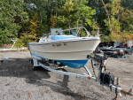 1995 Arima Sea Pacer 17' Open Bow Boat Yamaha 100 hp 4-Stroke Trailer