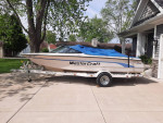 1998 Mastercraft 19'-6" Ski Boat, Trailer, and Lift