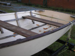 "Chatterbox" Outboard Wood Boat