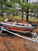 1989 Javelin 356 Bass Boat w/ 50 HP Johnson: LAST DROP B4 SPRING