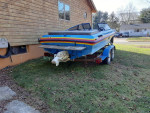 1983 19' Baja Bowrider Boat and Trailer