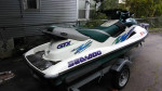 1997 GTX Seadoo with double trailer