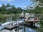 22.5 tri toon pontoon new 150 yamaha