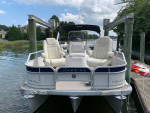 22.5 tri toon pontoon new 150 yamaha
