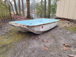 1968 SKIMMAR SCALLOP 8' FIBERGLASS DINGHY