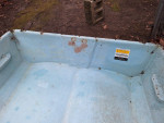 1968 SKIMMAR SCALLOP 8' FIBERGLASS DINGHY