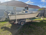 1988 18’ wellcraft 115 johnson and aluminum trailer
