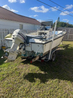 1988 18’ wellcraft 115 johnson and aluminum trailer